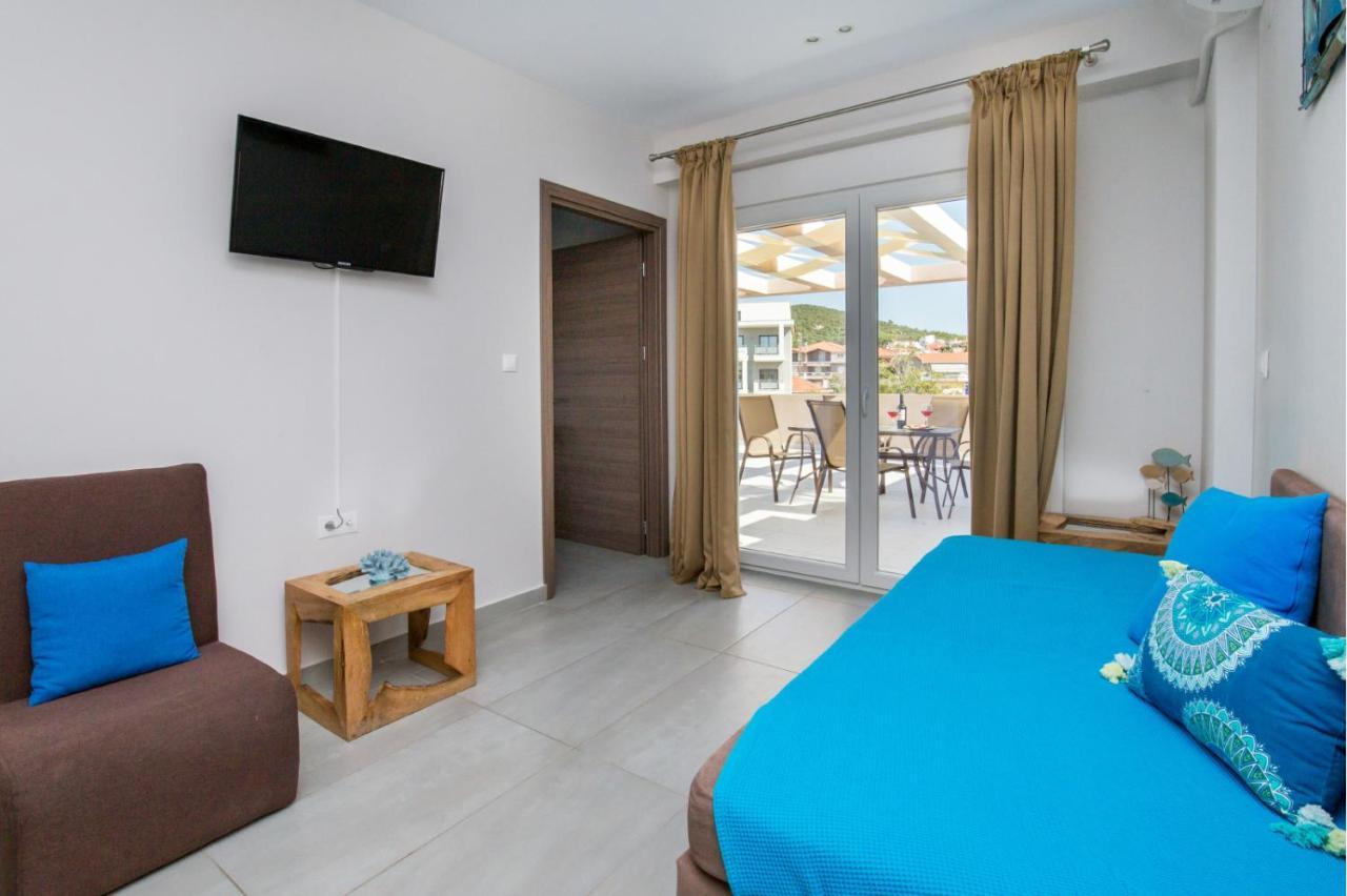 Iria'S Luxury Apartments Limenaria  Exterior foto
